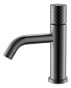 Картинка анонса товара «смеситель для раковины boheme stick gun metal низкий с ручкой diamond 121-gm графит»