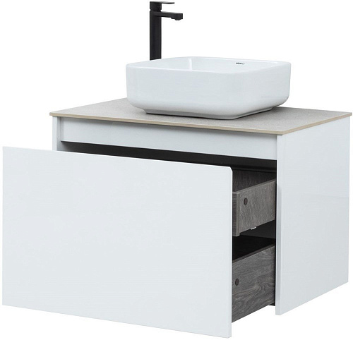 Тумба под раковину Aquanet Nova Lite 75 белый (1 ящик) 00242275 Тумба под раковину Aquanet Nova Lite 75 белый (1 ящик) 00242275