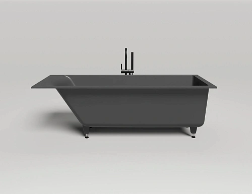 Ванна из искусственного камня Salini CASCATA 180x80 покраска по RAL полностью 104213MF S-Sense Ванна из искусственного камня Salini CASCATA 180x80 покраска по RAL полностью 104213MF S-Sense