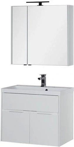 Комплект мебели Aquanet Латина 80 белый 00179839 Комплект мебели Aquanet Латина 80 белый 00179839