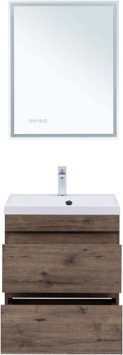 Тумба под раковину Aquanet Нота New 60 дуб веллингтон табак 00334191 подвесная Тумба под раковину Aquanet Нота New 60 дуб веллингтон табак 00334191 подвесная