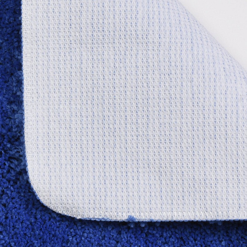 Коврик WasserKRAFT Kammel BM-8331 Nautical Blue синий Коврик WasserKRAFT Kammel BM-8331 Nautical Blue синий