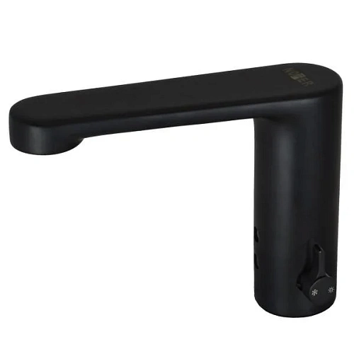 Смеситель для раковины NOFER Luxmatic LEED 07260M.LN сенсорный, черный Смеситель для раковины NOFER Luxmatic LEED 07260M.LN сенсорный, черный