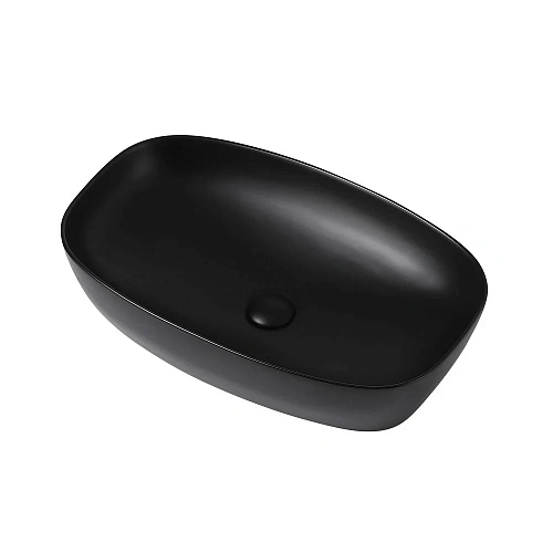 Раковина ABBER Rechteck AC2206MB накладная, черная матовая Раковина ABBER Rechteck AC2206MB накладная, черная матовая