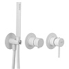 Картинка анонса товара «смеситель для душа remer x style x97d2pbo, белый матовый»
