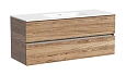 Картинка анонса товара «тумба под раковину sancos urban ur120-1ech 1190х450х550 дуб чарльстон, подвесная»