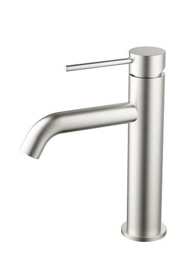 Смеситель для раковины Vincea City VBF-2C1BN однорычажный, сатин Смеситель для раковины Vincea City VBF-2C1BN однорычажный, сатин