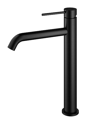 Смеситель для раковины Vincea City VBF-2C2MB однорычажный, черный матовый Смеситель для раковины Vincea City VBF-2C2MB однорычажный, черный матовый