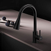 Смеситель для кухни AM.PM X-Joy S F85B07522 с вытягивающимся изливом, черный