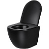 Унитаз подвесной Vincea Globo VT1-14SMB, матовый черный, ультратонкое сиденье soft-close Унитаз подвесной Vincea Globo VT1-14SMB, матовый черный, ультратонкое сиденье soft-close