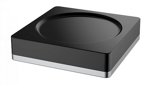 Мыльница Boheme черный-хром 10960-B-CR Мыльница Boheme черный-хром 10960-B-CR