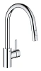 Смеситель для кухни GROHE Eurosmart Cosmopolitan, высокий излив, хром (31481001) Смеситель для кухни GROHE Eurosmart Cosmopolitan, высокий излив, хром (31481001)