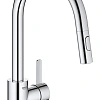 Смеситель для кухни GROHE Eurosmart Cosmopolitan, высокий излив, хром (31481001) Смеситель для кухни GROHE Eurosmart Cosmopolitan, высокий излив, хром (31481001)