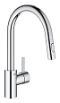 Смеситель для кухни GROHE Eurosmart Cosmopolitan, высокий излив, хром (31481001) Смеситель для кухни GROHE Eurosmart Cosmopolitan, высокий излив, хром (31481001)