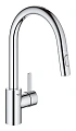 Смеситель для кухни GROHE Eurosmart Cosmopolitan, высокий излив, хром (31481001) Смеситель для кухни GROHE Eurosmart Cosmopolitan, высокий излив, хром (31481001)