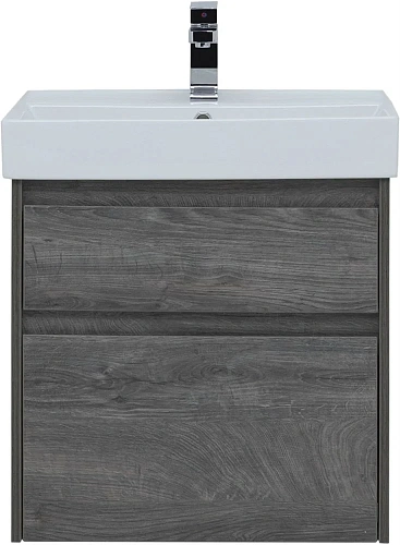 Тумба под раковину Aquanet Nova Lite 60 дуб рошелье (2 ящика) 00242577 Тумба под раковину Aquanet Nova Lite 60 дуб рошелье (2 ящика) 00242577