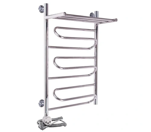 Полотенцесушитель электрический Ника CURVE ЛZ ВП 80/50 левый тэн Полотенцесушитель электрический Ника CURVE ЛZ ВП 80/50 левый тэн