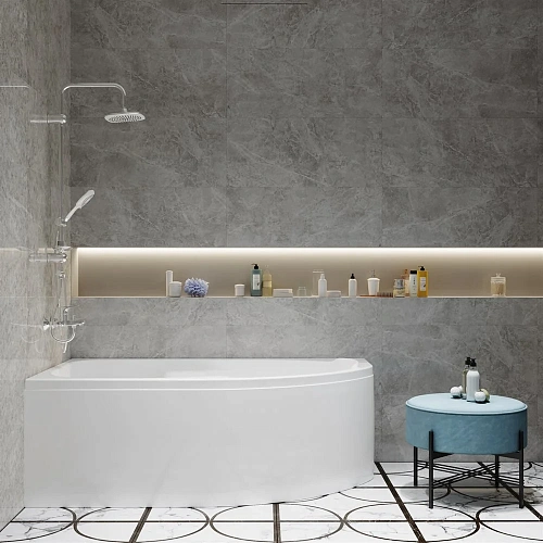 Акриловая ванна DIWO Сочи L 170x95 с каркасом 568018 Акриловая ванна DIWO Сочи L 170x95 с каркасом 568018