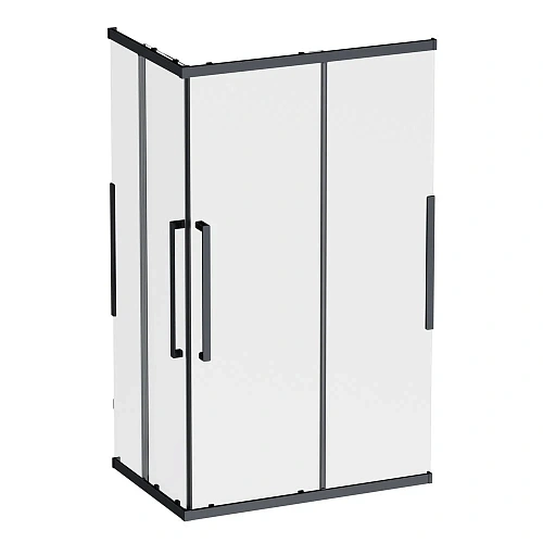 Душевой уголок AM.PM Func W84G-403-12080-BТ Slide 120х80, черный, стекло прозрачное Душевой уголок AM.PM Func W84G-403-12080-BТ Slide 120х80, черный, стекло прозрачное