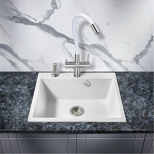 Смеситель для кухни Milacio Ultra 560 (MCU.560.SSW) под фильтр, нержавеющая сталь Смеситель для кухни Milacio Ultra 560 (MCU.560.SSW) под фильтр, нержавеющая сталь