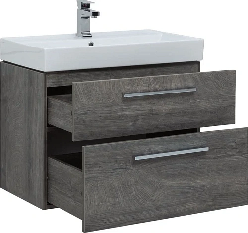 Комплект мебели Aquanet Nova 75 дуб рошелье (2 ящика) 00243251 Комплект мебели Aquanet Nova 75 дуб рошелье (2 ящика) 00243251