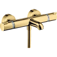 Смеситель для ванны Hansgrohe Ecostat Comfort, ВМ, ½ 13114990, полированное золото термостатический Смеситель для ванны Hansgrohe Ecostat Comfort, ВМ, ½ 13114990, полированное золото термостатический