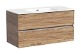 Тумба под раковину Sancos Urban UR100ECH 990х450х550 дуб чарльстон, подвесная Тумба под раковину Sancos Urban UR100ECH 990х450х550 дуб чарльстон, подвесная