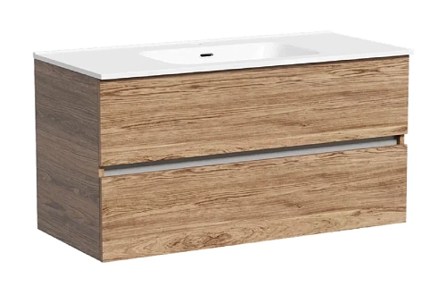 Тумба под раковину Sancos Urban UR100ECH 990х450х550 дуб чарльстон, подвесная Тумба под раковину Sancos Urban UR100ECH 990х450х550 дуб чарльстон, подвесная