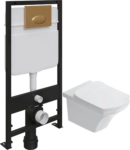 Комплект Унитаз подвесной STWORKI Хальмстад SETK2804-0606-001-1-6000 с микролифтом + Система инсталл 560239 Комплект Унитаз подвесной STWORKI Хальмстад SETK2804-0606-001-1-6000 с микролифтом + Система инсталл 560239