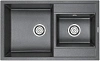 Кухонная мойка Paulmark TANDEM PM238250-DG графит 820х500 мм