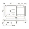 Кухонная мойка Omoikiri Tasogare 86-SA Artgranit/бежевый 4993470 Кухонная мойка Omoikiri Tasogare 86-SA Artgranit/бежевый 4993470