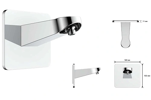 Душевая система Vincea Inspire VSFW-3I22MT3RMB встраиваемый, термостатический, двухрежимный, черный Душевая система Vincea Inspire VSFW-3I22MT3RMB встраиваемый, термостатический, двухрежимный, черный