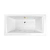 Картинка анонса товара «акриловая ванна whitecross savia duo 170x80 relax (золото) 0103.170080.100.relax.gl»