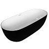 Картинка анонса товара «ванна отдельностоящая grossman gr-2502m black classic (160x80x58)»