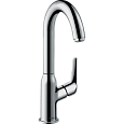 Смеситель для раковины Hansgrohe Novus 240, без сливного гарнитура, поворотный излив 120° 71128000,  Смеситель для раковины Hansgrohe Novus 240, без сливного гарнитура, поворотный излив 120° 71128000,