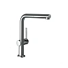 Смеситель для кухни Hansgrohe 270, с вытяжным изливом, 1jet 72808000, хром Смеситель для кухни Hansgrohe 270, с вытяжным изливом, 1jet 72808000, хром