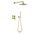 Душевая система Timo Saona SX-2369/17SM встраиваемая золото матовое Душевая система Timo Saona SX-2369/17SM встраиваемая золото матовое