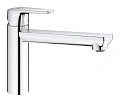Смеситель для кухни GROHE Start Edge, средний излив, хром (31697000) Смеситель для кухни GROHE Start Edge, средний излив, хром (31697000)