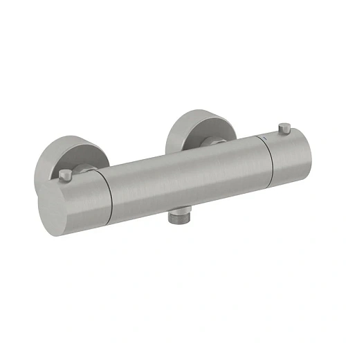 Смеситель для душа Kludi OBJEKTA 35200N538 с термостатом брашированный никель Смеситель для душа Kludi OBJEKTA 35200N538 с термостатом брашированный никель