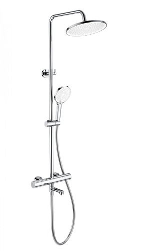 Душевая система Wonzon & Woghand с термостатом, хром (WW-B3069-CR) Душевая система Wonzon & Woghand с термостатом, хром (WW-B3069-CR)