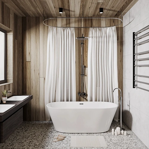 Ванна отдельностоящая GROSSMAN GR-1503 Forta (170x75x58) Ванна отдельностоящая GROSSMAN GR-1503 Forta (170x75x58)