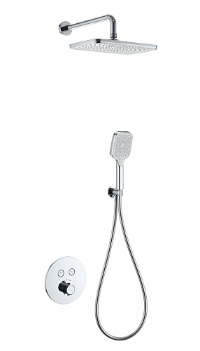 Душевая система Wonzon & Woghand с термостатом, встраиваемая, хром (WW-D2017-A-CR) Душевая система Wonzon & Woghand с термостатом, встраиваемая, хром (WW-D2017-A-CR)