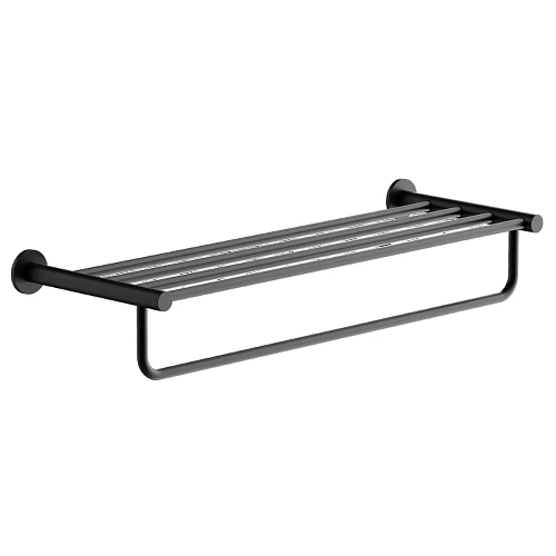 Полотенцедержатель Sancos Base SC9028MB черный матовый Полотенцедержатель Sancos Base SC9028MB черный матовый