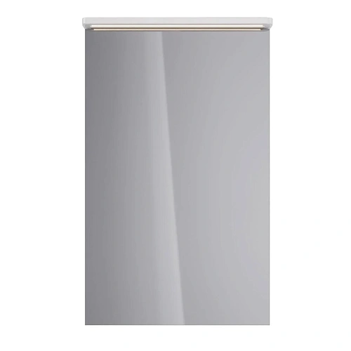 Зеркальный шкаф Lemark ZENON 50х80 см петли слева, с козырьком-подсветкой, с розеткой, белый LM50ZS-Z Зеркальный шкаф Lemark ZENON 50х80 см петли слева, с козырьком-подсветкой, с розеткой, белый LM50ZS-Z