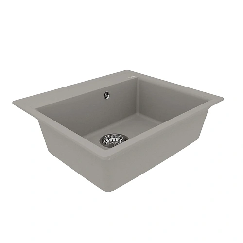 Кухонная мойка Lemark HANKA 570 врезная из кварцгранита, грей 9910015 Кухонная мойка Lemark HANKA 570 врезная из кварцгранита, грей 9910015