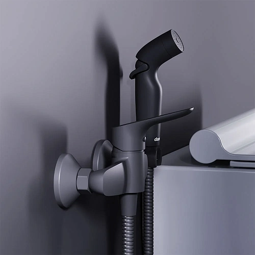 Гигиенический душ Damixa Jupiter 778000300 черный Гигиенический душ Damixa Jupiter 778000300 черный