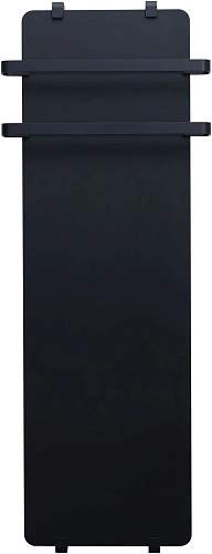 Полотенцесушитель электрический Allen Brau Infinity 120x44 00325638 с рейлингом 2.0 и креплением, черный матовый Полотенцесушитель электрический Allen Brau Infinity 120x44 00325638 с рейлингом 2.0 и креплением, черный матовый