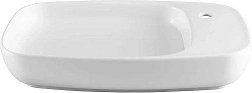 Раковина Allen Brau Liberty 4.32012.21 накладная, белый матовый Раковина Allen Brau Liberty 4.32012.21 накладная, белый матовый