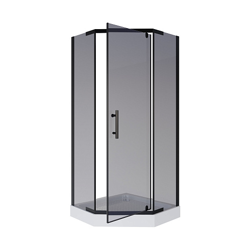 Душевой уголок Niagara Eco NG-009-14DT (900х900х1950) низкий поддон (13см) стекло тонированное _0091432DT Душевой уголок Niagara Eco NG-009-14DT (900х900х1950) низкий поддон (13см) стекло тонированное _0091432DT