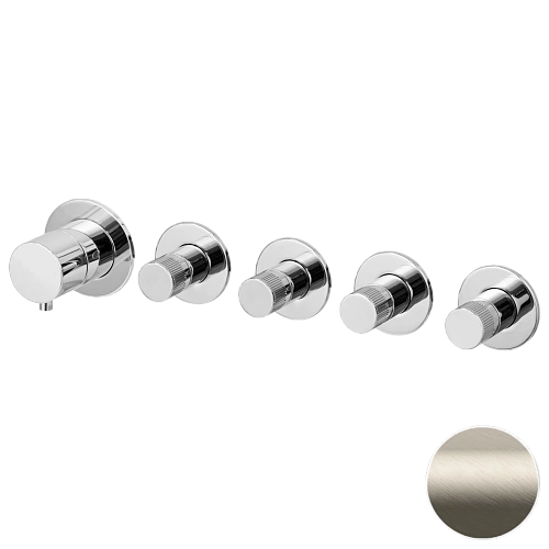 Смеситель для душа Remer X Style N98D4PWBXV, сталь Смеситель для душа Remer X Style N98D4PWBXV, сталь